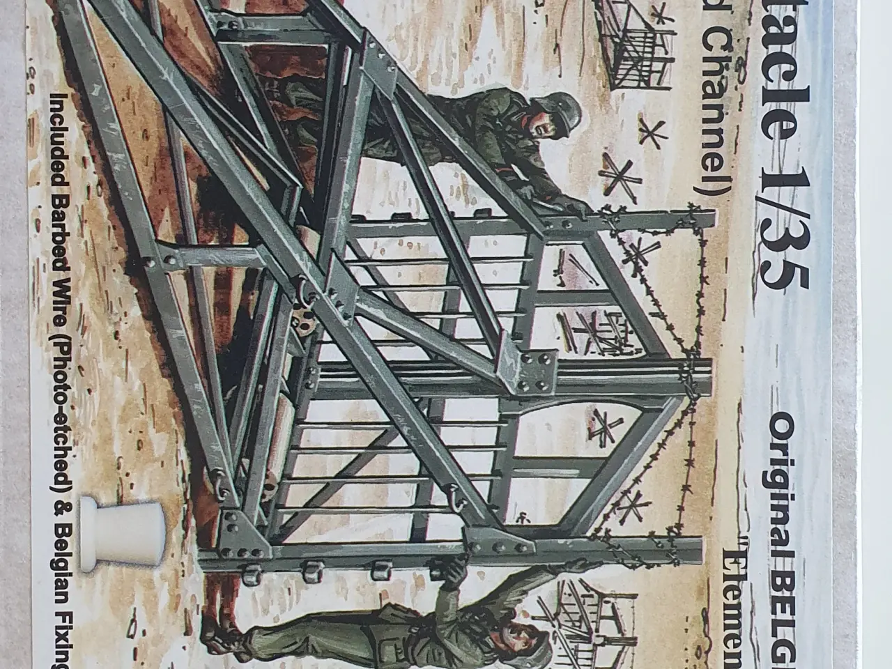 Billede 2 - Tysk "Belgian barriere" 1/35