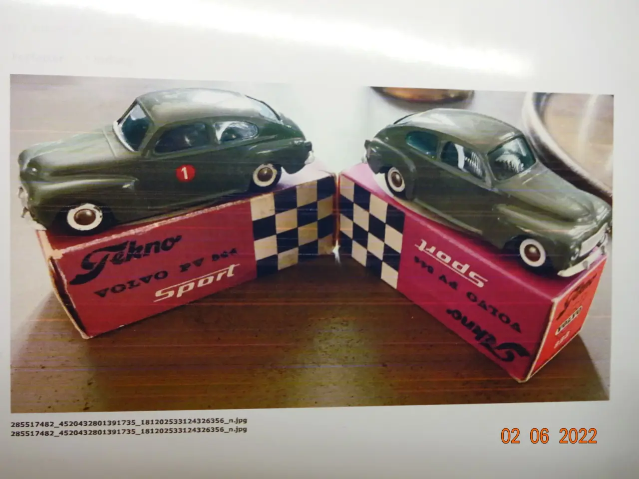 Billede 2 - Tekno decalsæt  til Volvo PV 544
