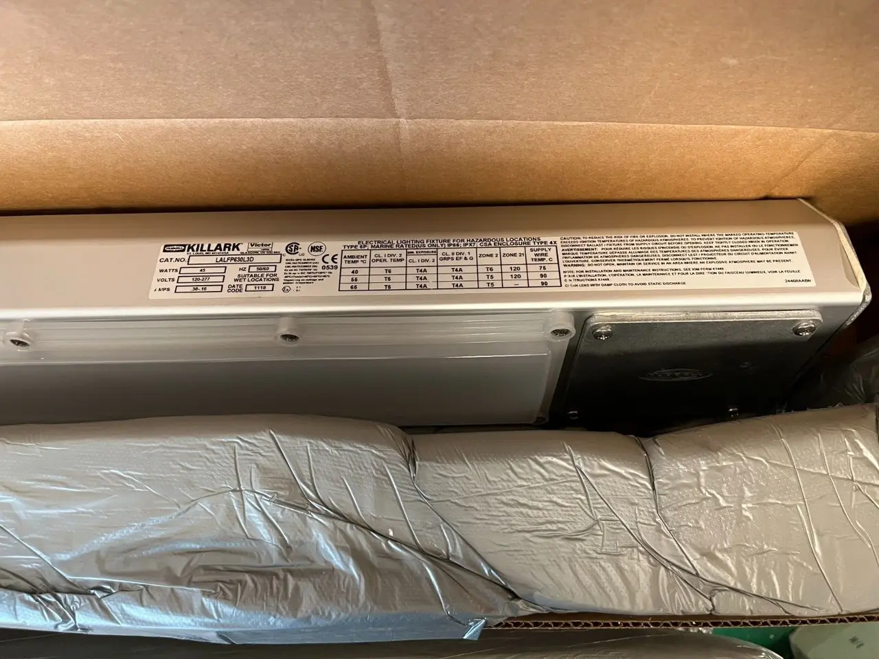 Billede 3 - Killark LALFP630L3D 45W LED Hazardous Location
