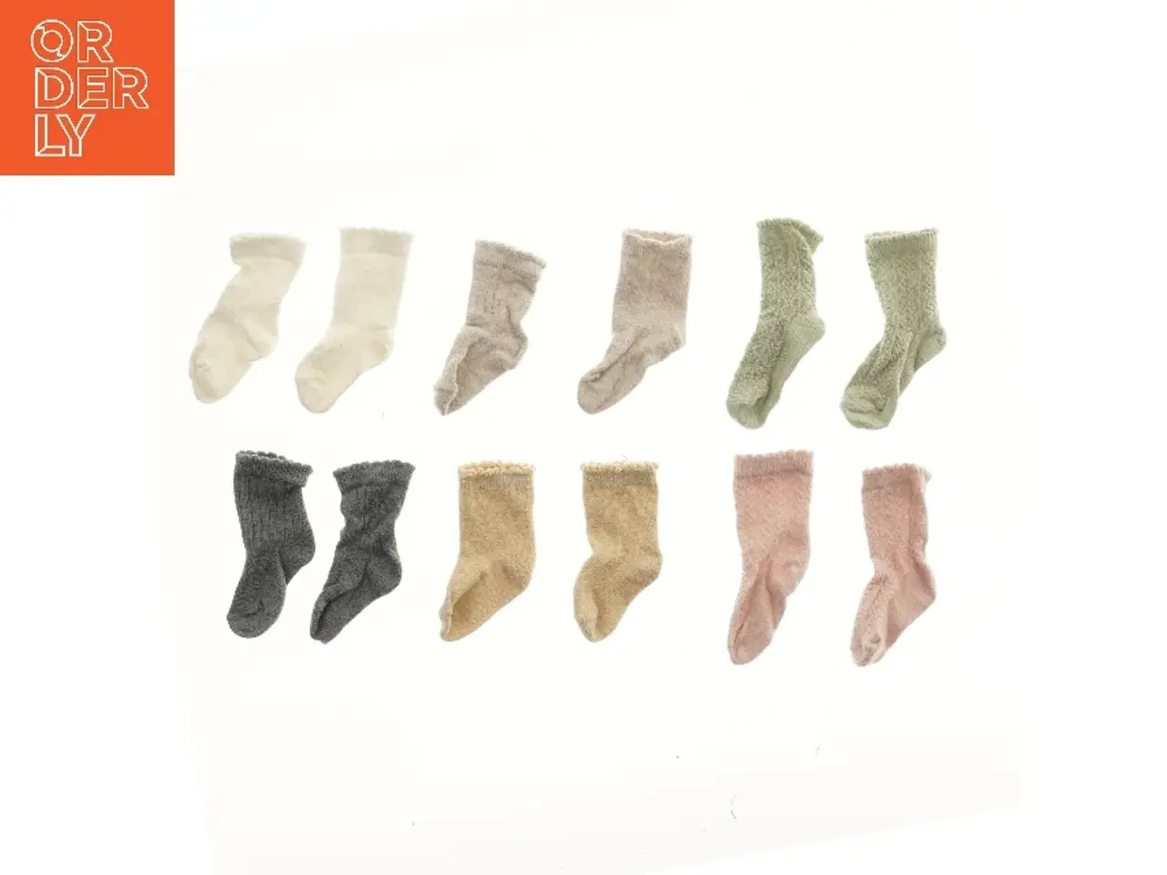 Billede 1 - H&M (str. 50-56) 6 par babystrømper