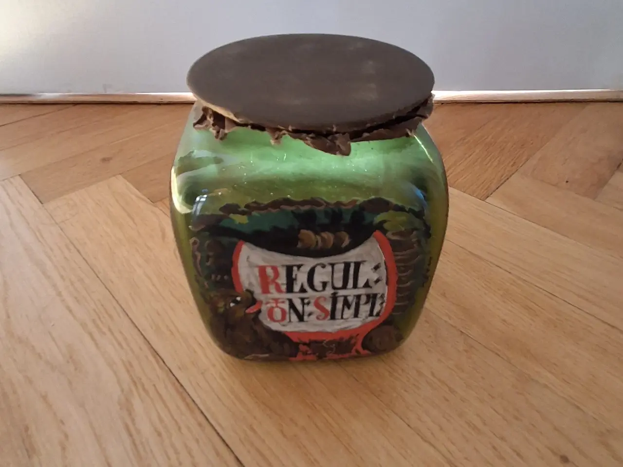 Billede 1 - Holmegaard apotekerkrukke, 1989
