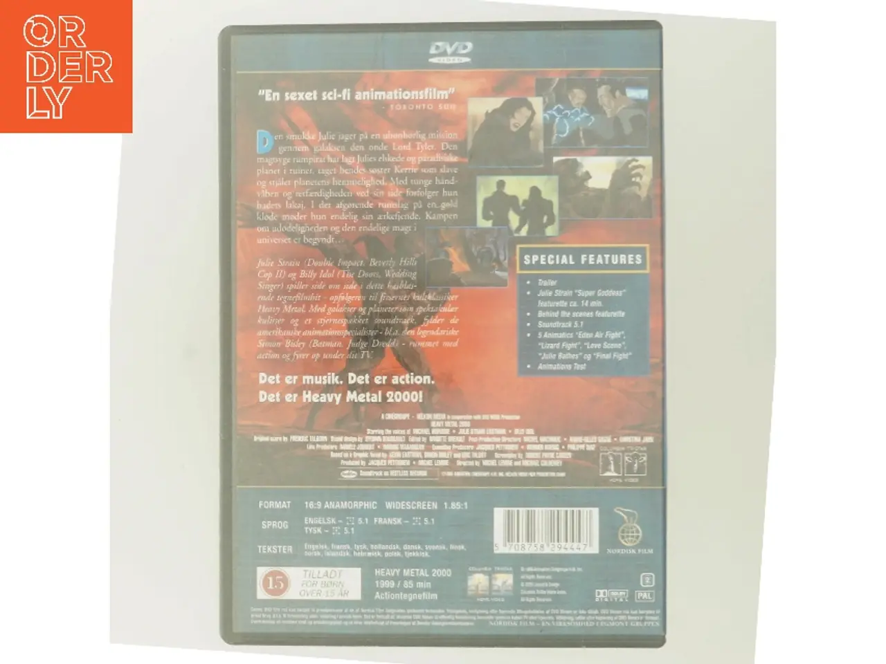 Billede 3 - Heavy Metal 2000 med Julie Strain (DVD)