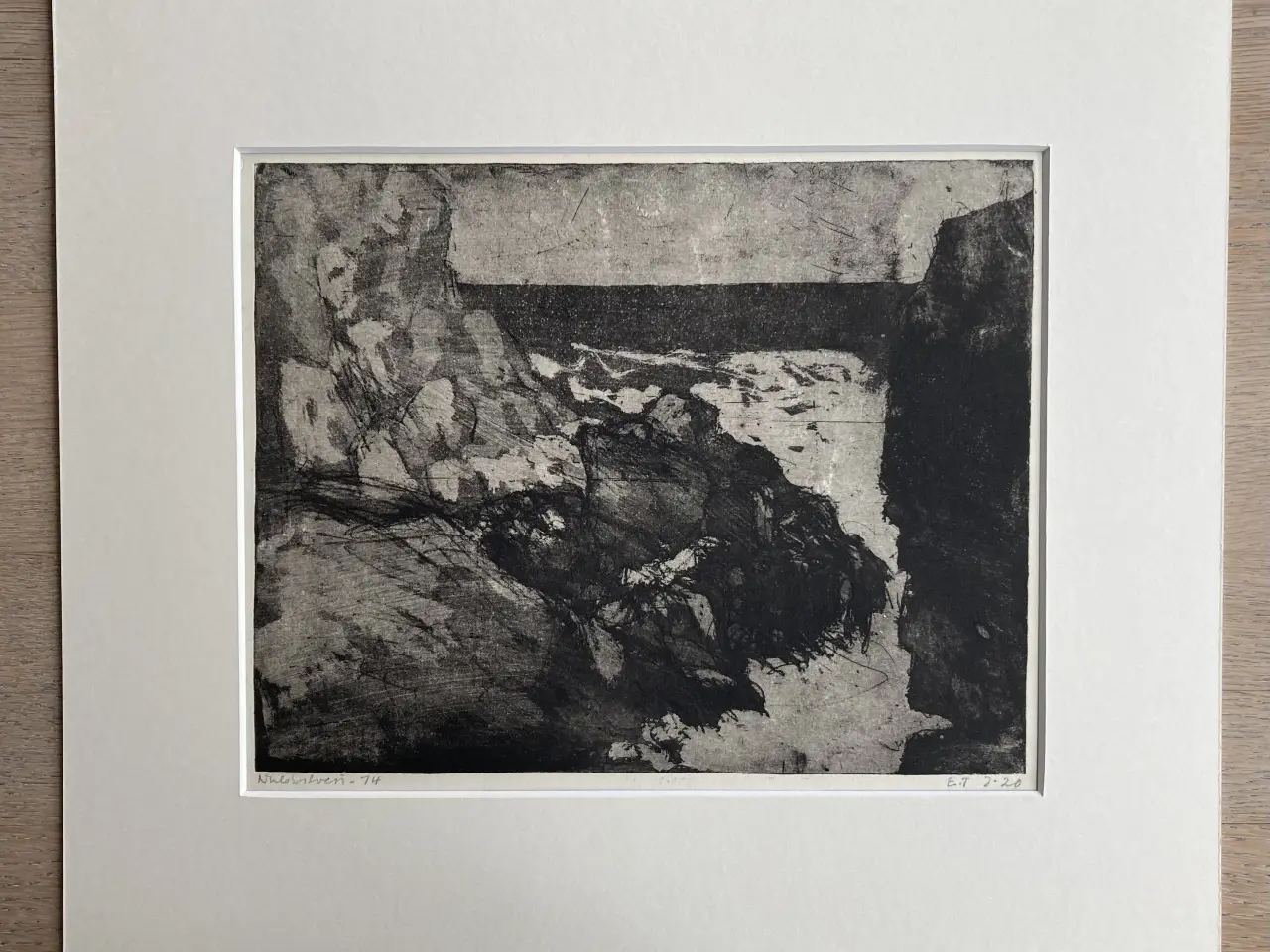 Billede 2 - Radering Niels Sylvest Bornholm
