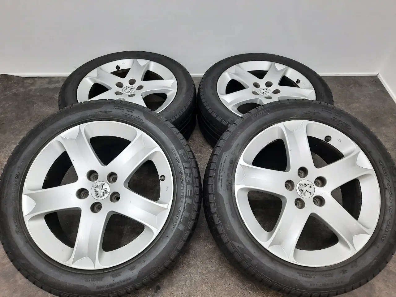 Billede 3 - 5x108 17" ET49 Peugeot fælge