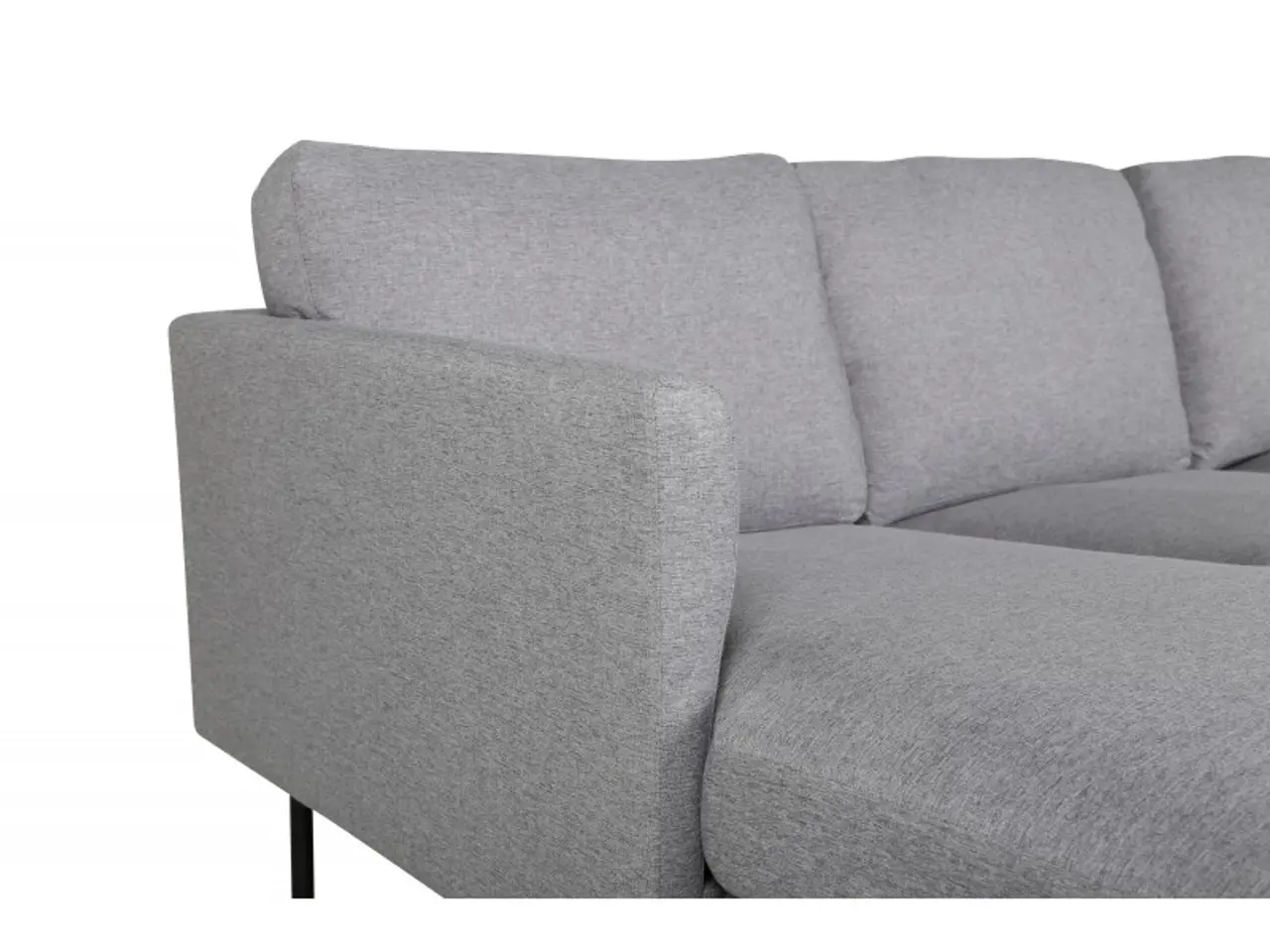 Billede 8 - Zoom U-Sofa -Grå Stof