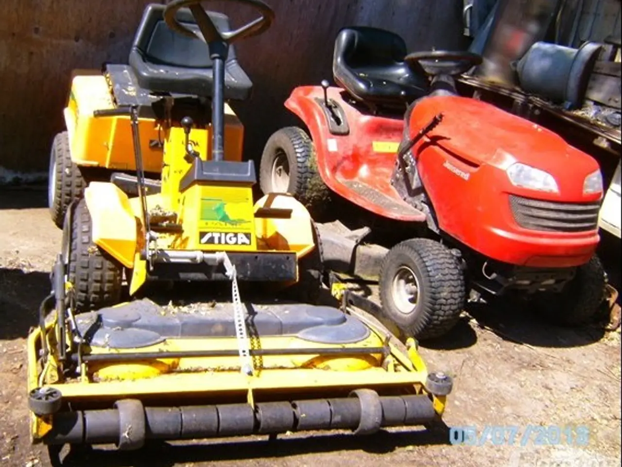Billede 5 - KØBES BILLIG havetraktor Klippe & køreklar Stor OK