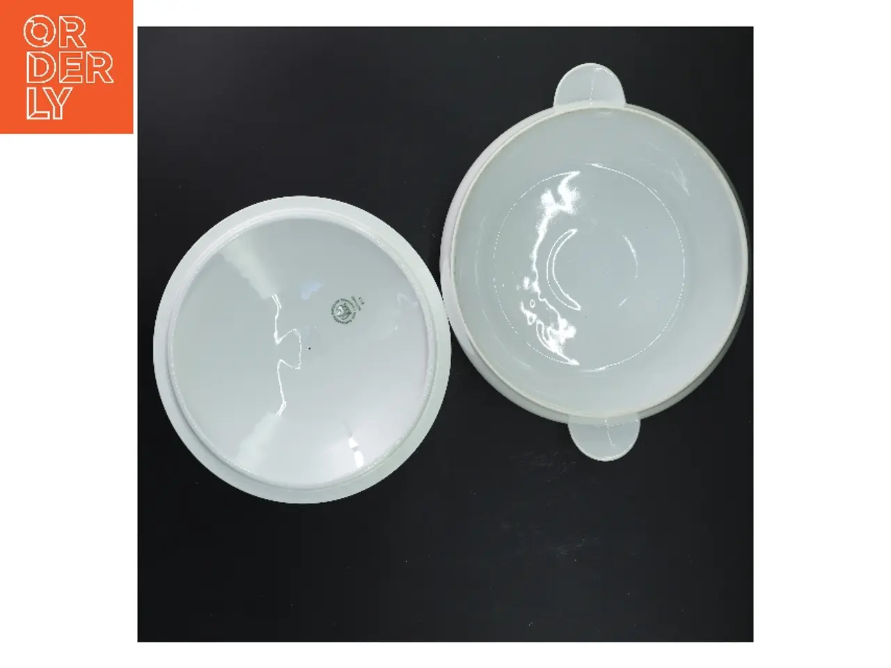 Billede 3 - Porcelænsterrin med låg fra B&G (str. Ø 20x16 cm)