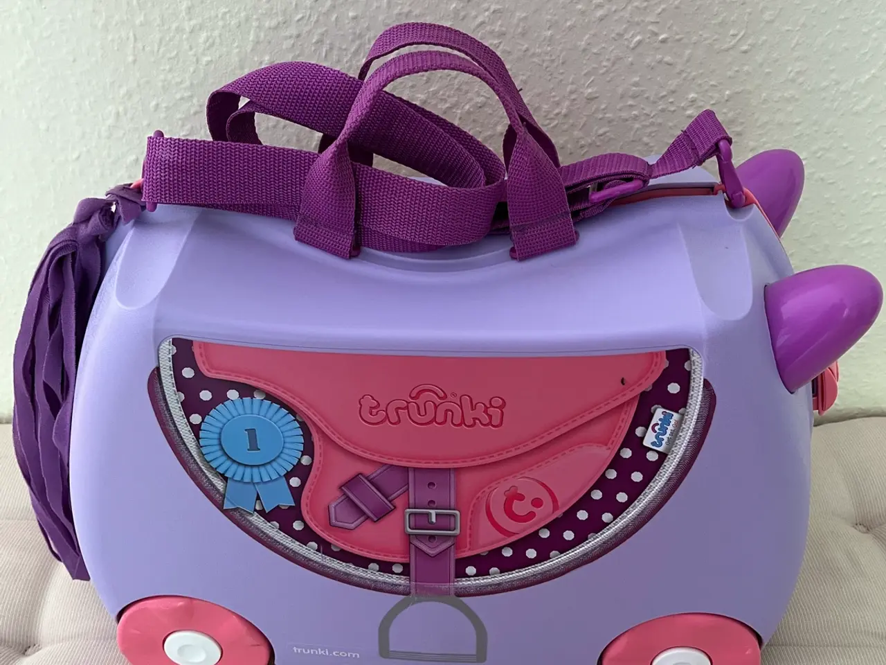 Billede 2 - Trunki børnekuffert udformet som hest