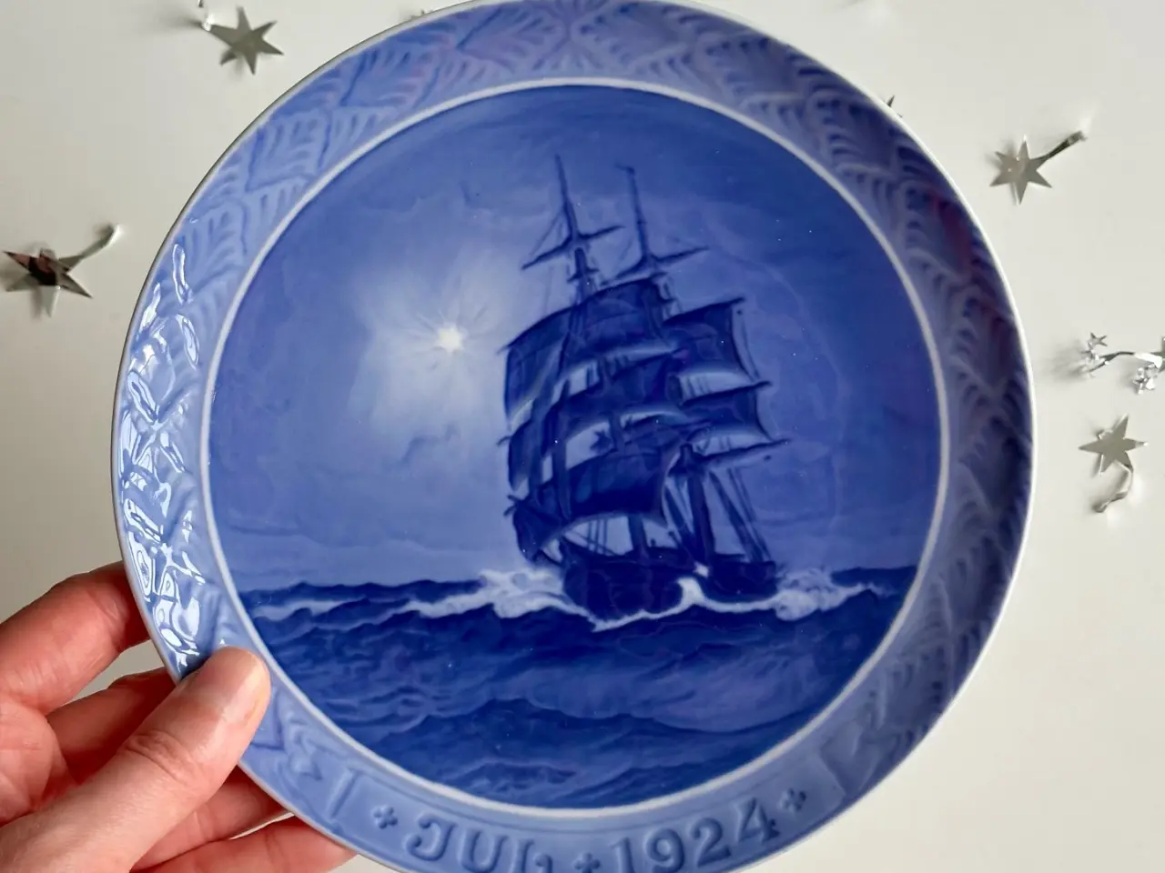 Billede 2 - Royal Copenhagen juleplatte, 1924