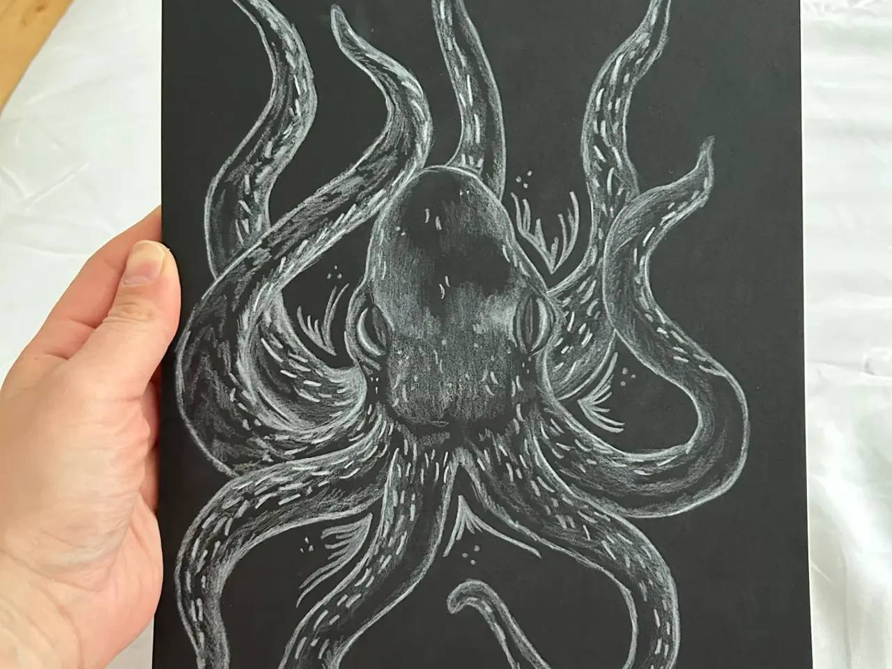 Billede 3 - Original octopus sketch