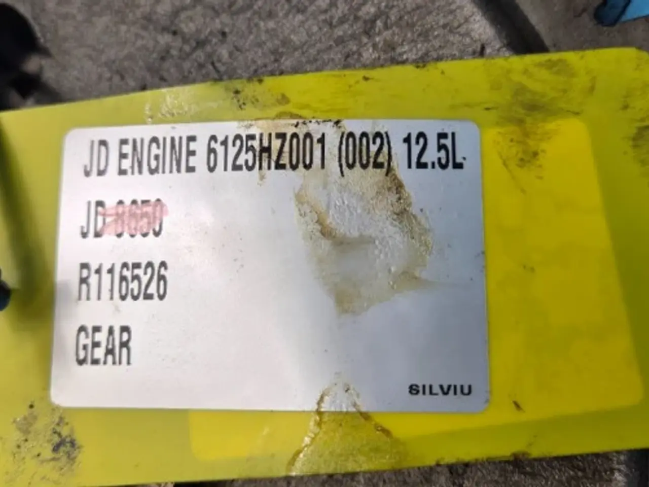 Billede 12 - John Deere 6125HZ001 Gearhjul R116526
