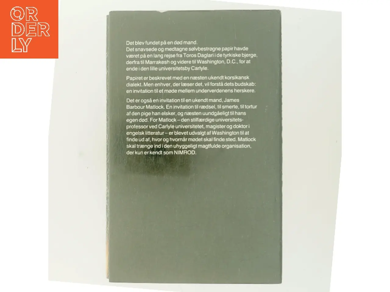 Billede 3 - Nimrodligaen af Robert Ludlum (Bog)