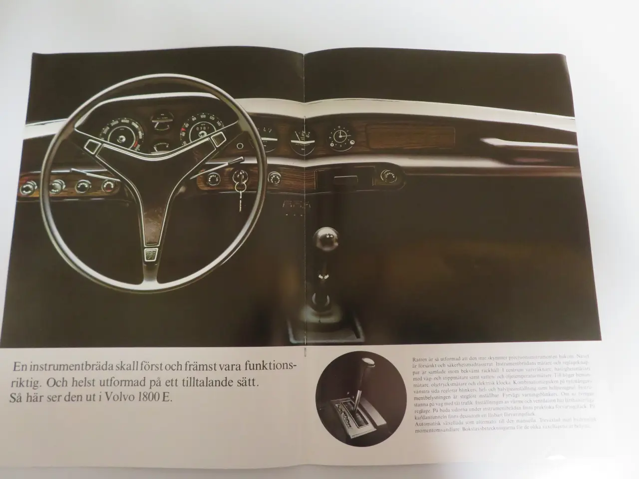 Billede 6 - Volvo 1800E. mm. salgsbrochure