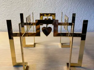 Holmegaard adventsstage i guld