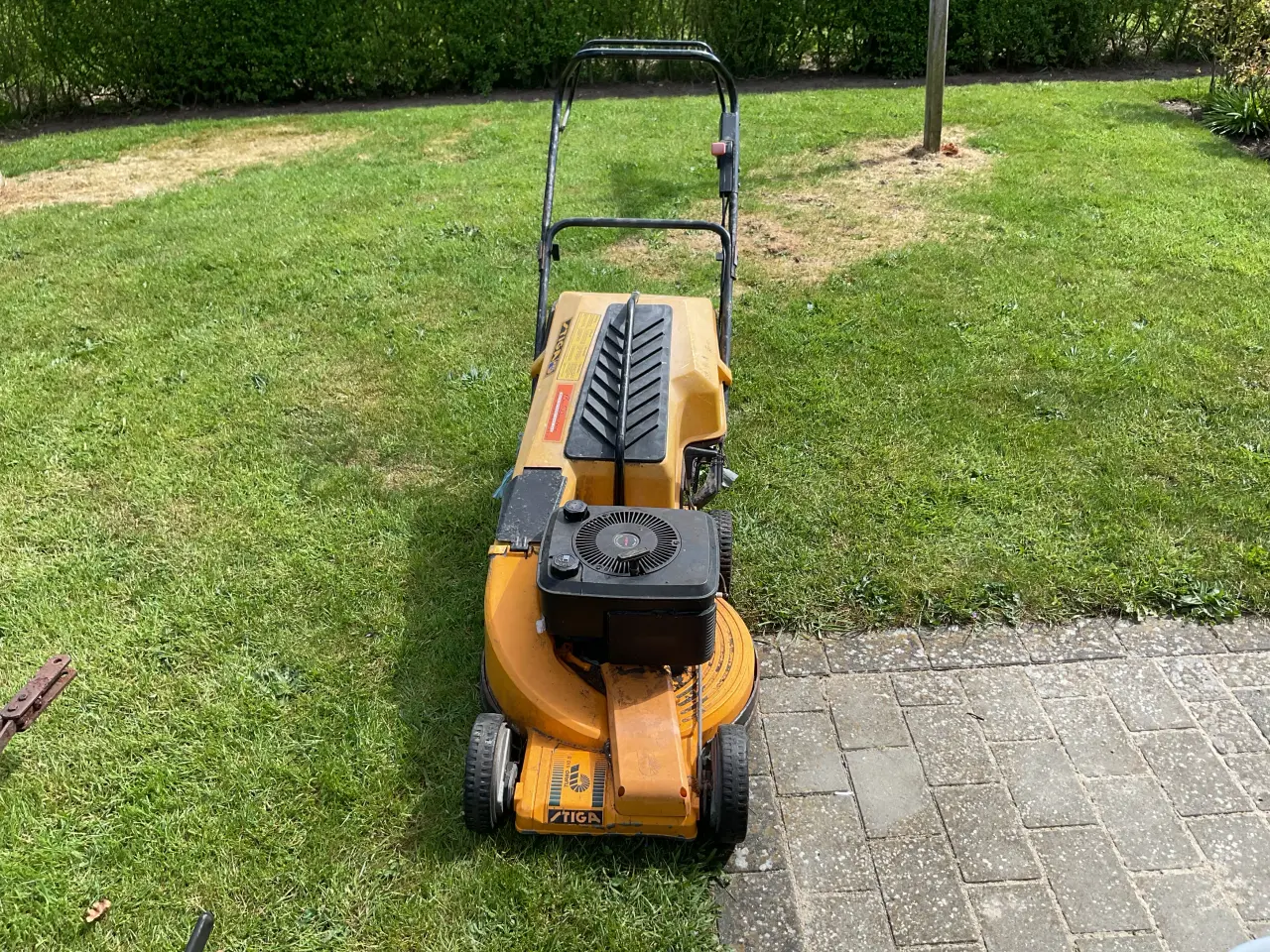 Billede 1 - Rotorplæneklipper med opsamler
