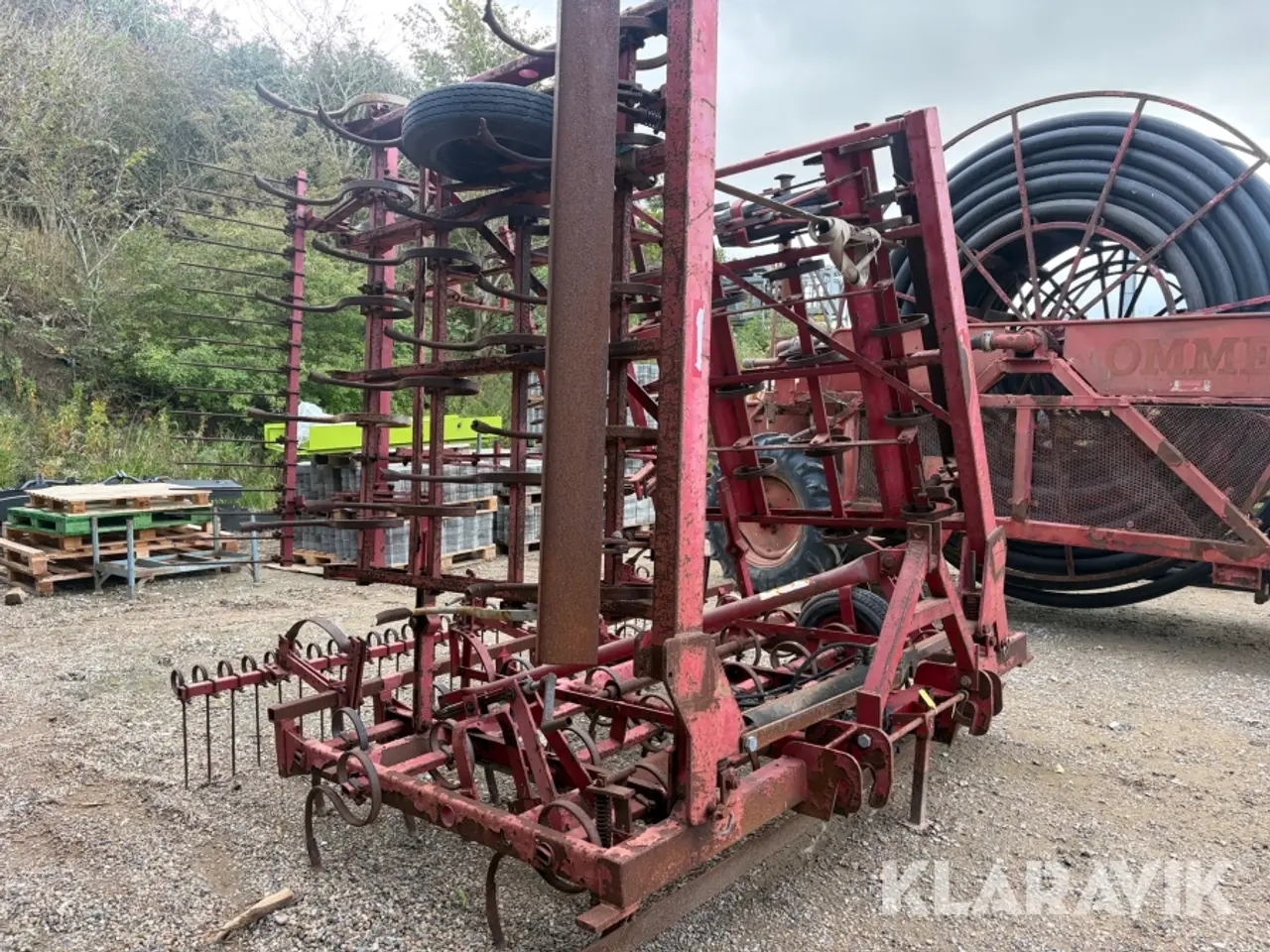 Billede 3 - Stubharve med planke Befa 640