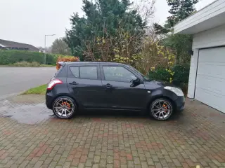 18" sprit nye alufælge ink dæk- 4x100 Concave