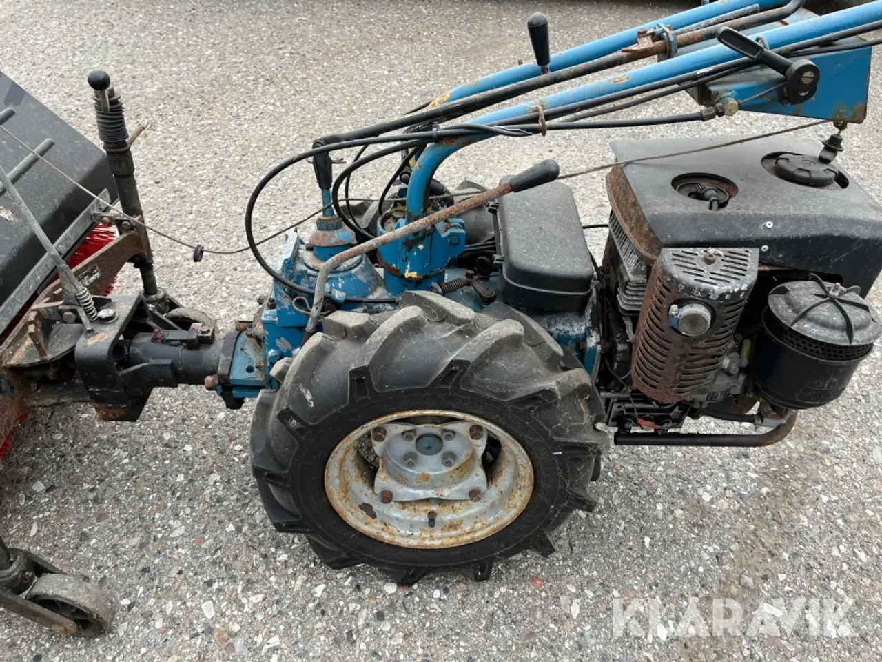Billede 9 - 2-hjulet traktor Nibbi 80cm kost