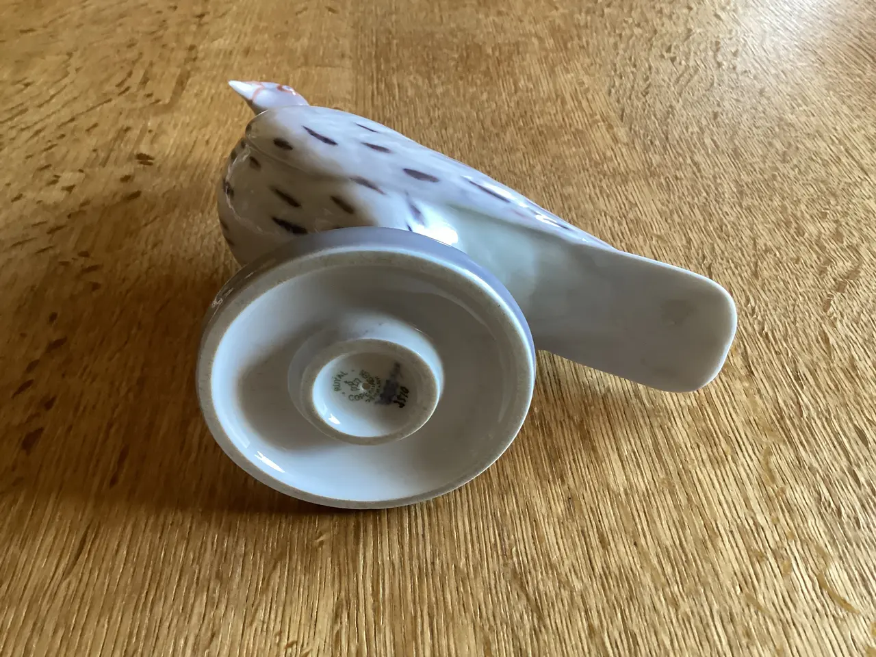 Billede 6 - Kgl Due/Tumling hvid/grålig m/sort/grå pletter