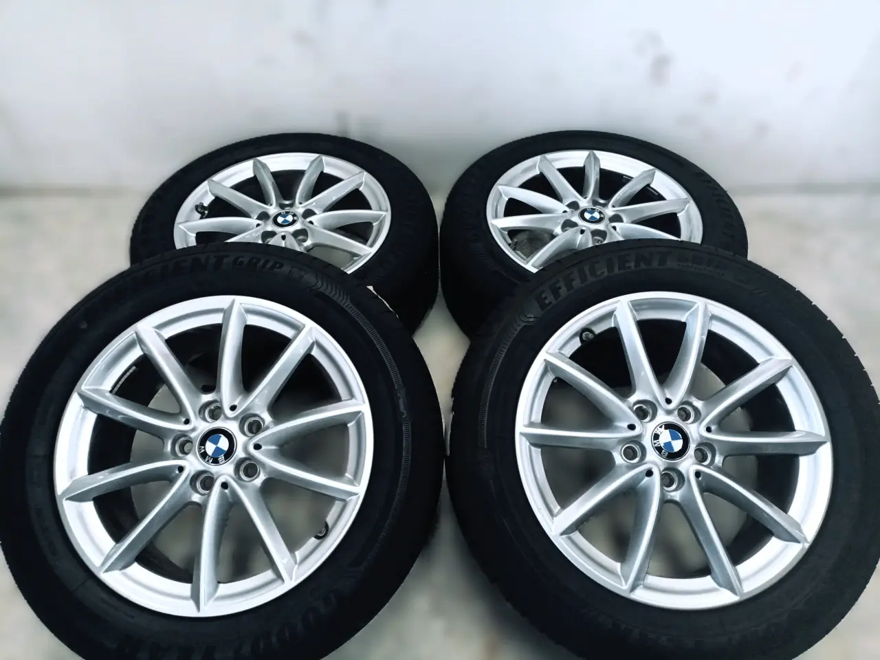 Billede 3 - 5x112 17" ET52 nav 66,6ø BMW sommersæt inkl.TPMS