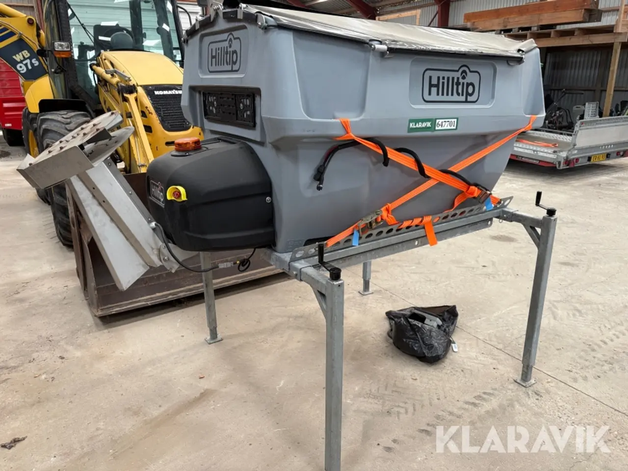 Billede 1 - Salt-/sandspreder Hilltip IceStriker 550