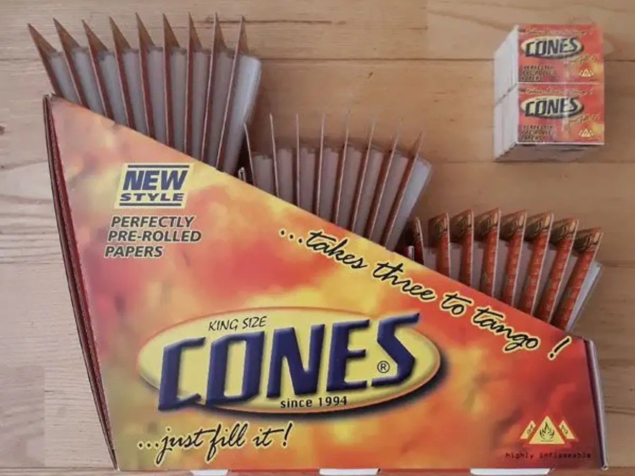 Billede 2 - 25 x3 King Size cones