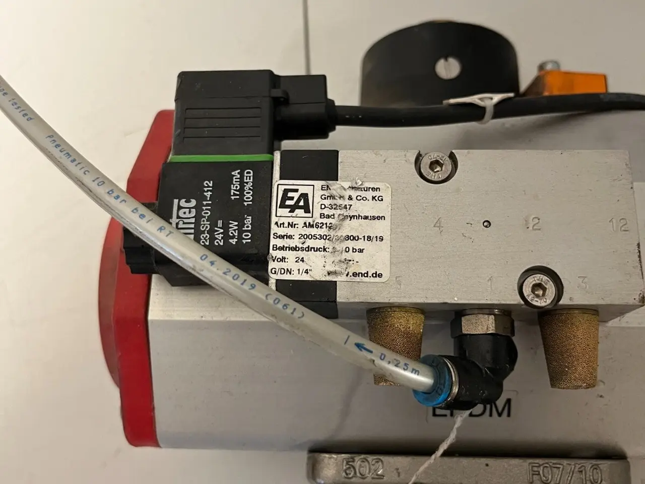 Billede 7 - END-Armaturen ZK311308 DN65 Pneumatic Ball ventil