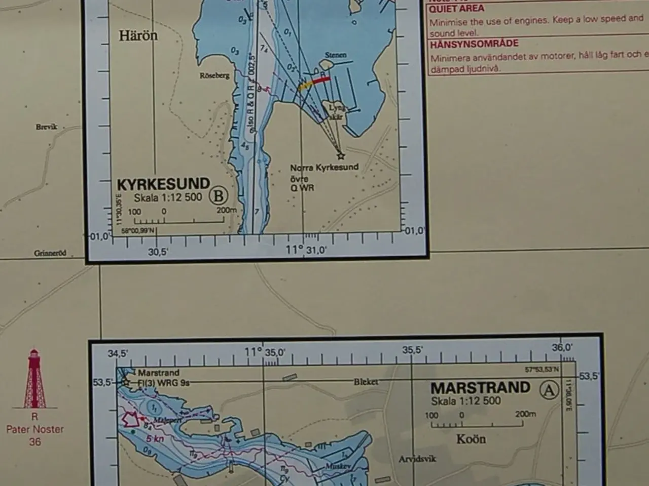 Billede 2 - Svensk Søkort 9321 Skagerrak- Marstrand