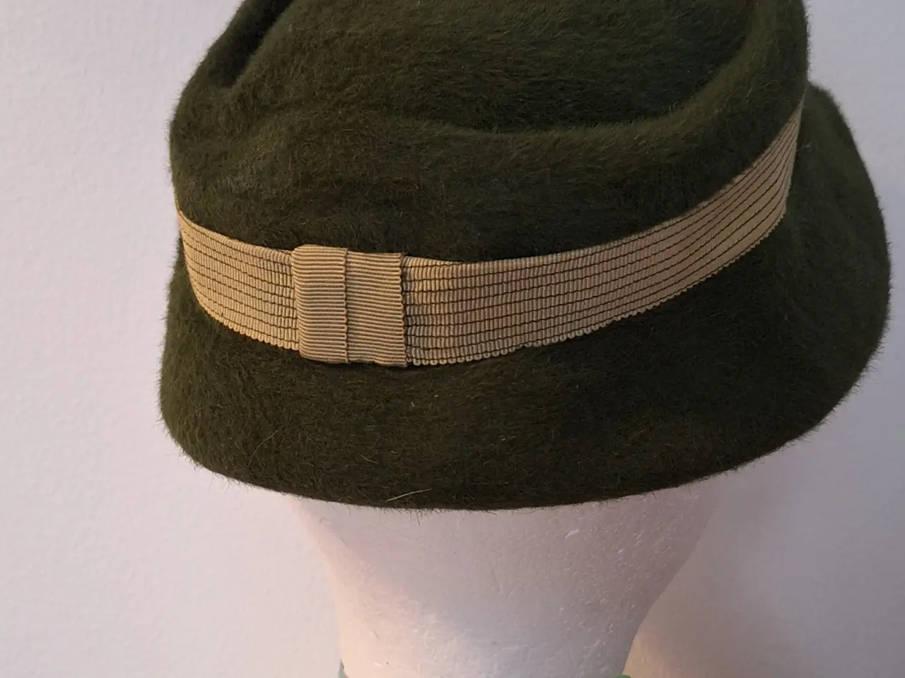 Billede 2 - Grøn vintage hat