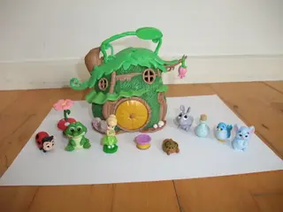 Disney Klokkeblomst Hus+Figurer