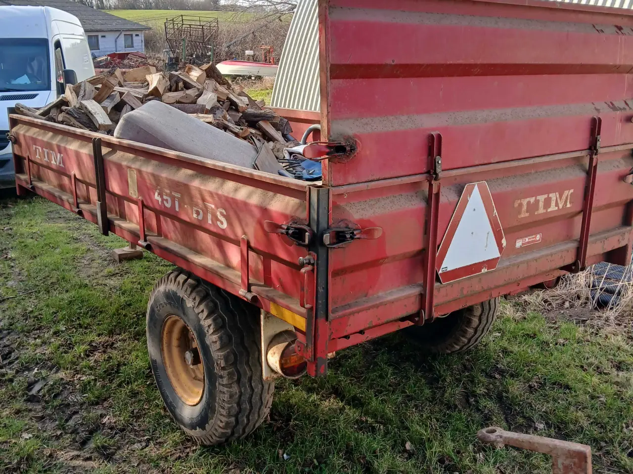 Billede 2 - 4.5 Tons Tim tipvogn, Momsfri