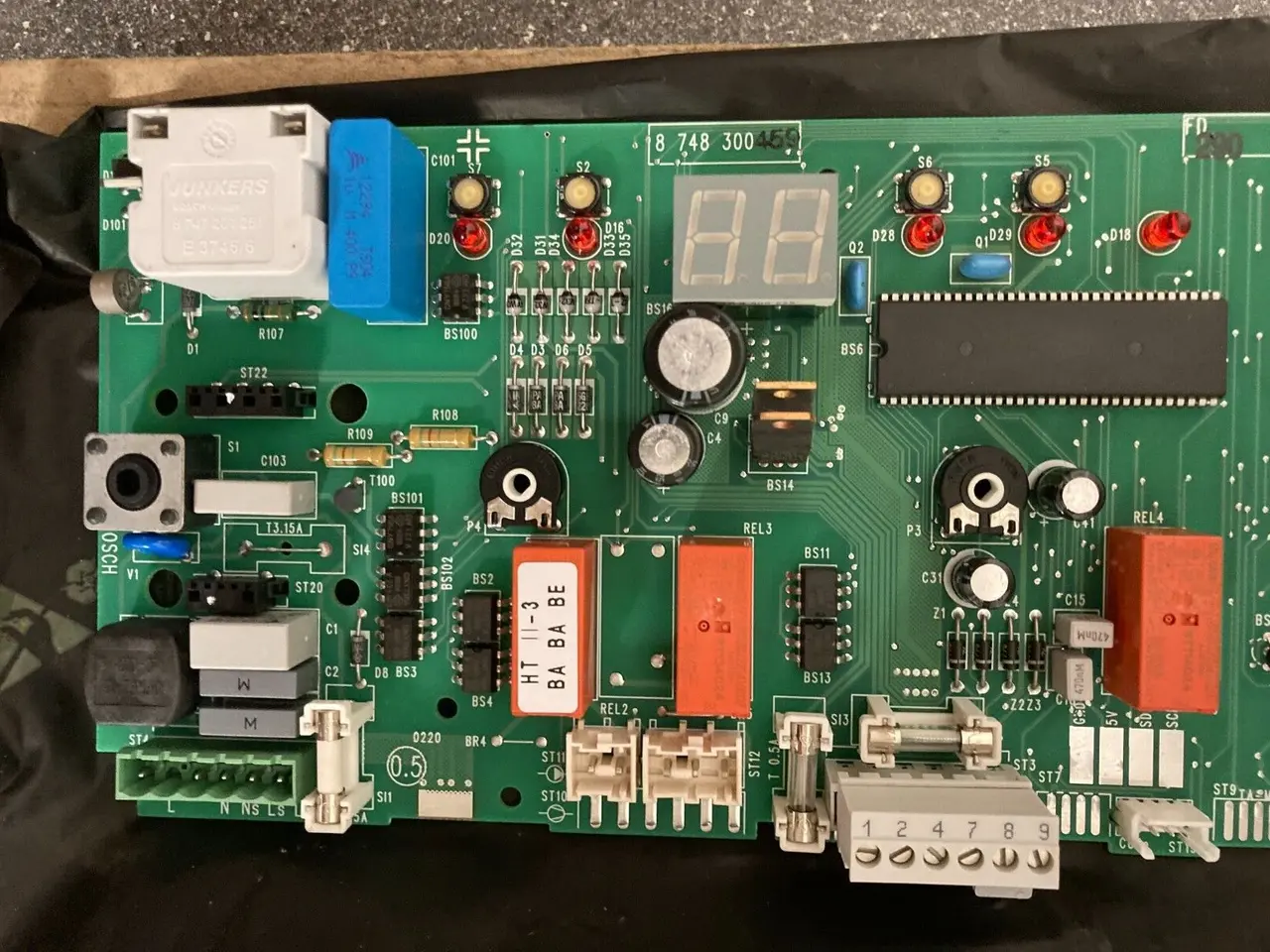 Billede 4 - Junkers Bosch Gas Boiler MCB Circuit Board