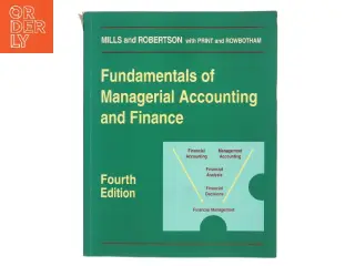 Fundamentals of Managerial Accounting and Finance bog (Bog)