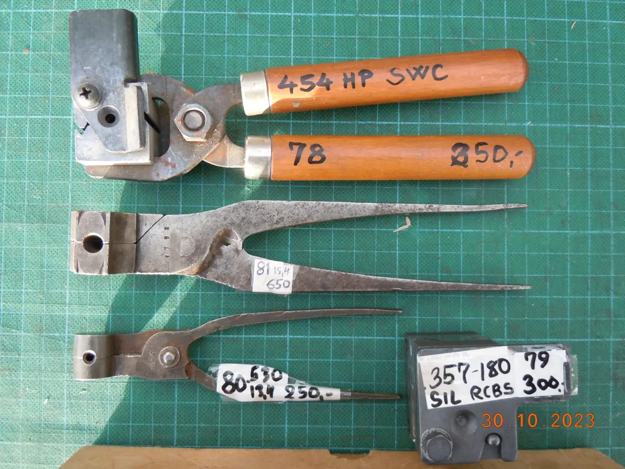 Billede 11 - Kuglestøbetænger. Bullet Molds. 