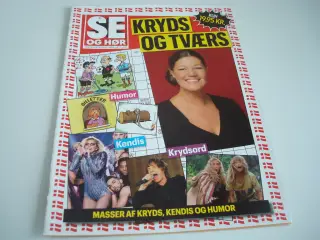 Se og Hør Kryds og tværs / krydsord (1 opgave løst