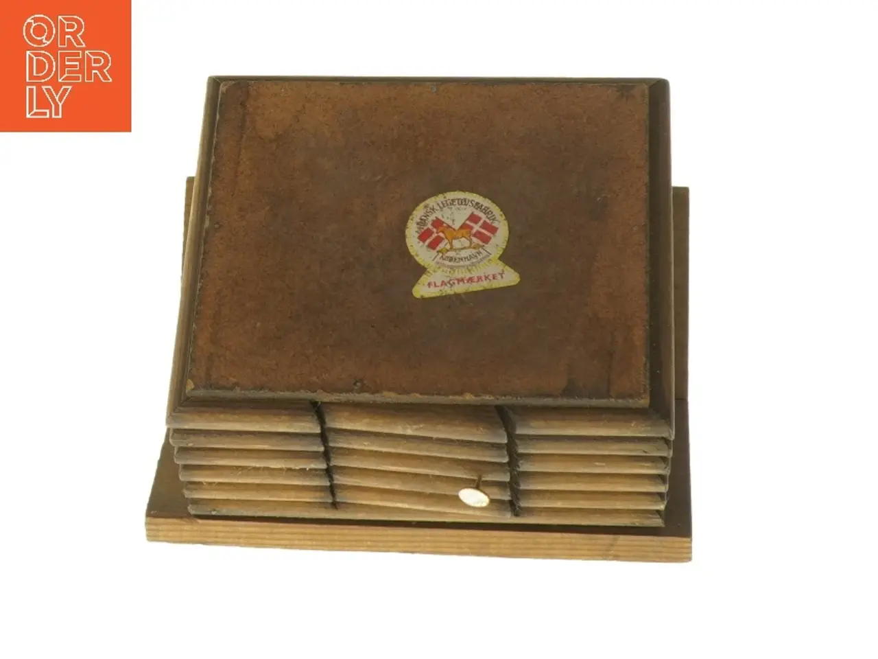Billede 3 - Hus med grønt tag (str. 14,5x12 cm)