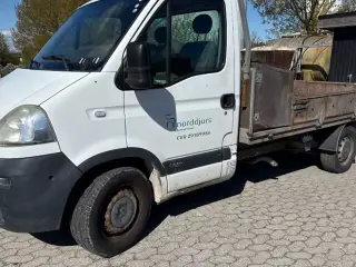 Opel Movano Med åbent lad - mislyd i motor