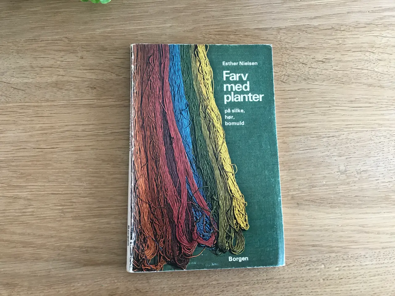 Billede 1 - Farv med planter - på silke, hør bomuld