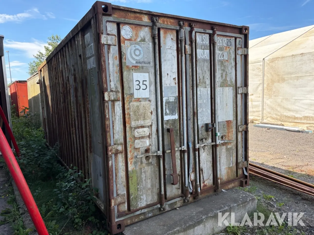 Billede 2 - 20 fods container - 1 styk