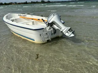 Ørnvik 410 med 20 hk Honda og trailer