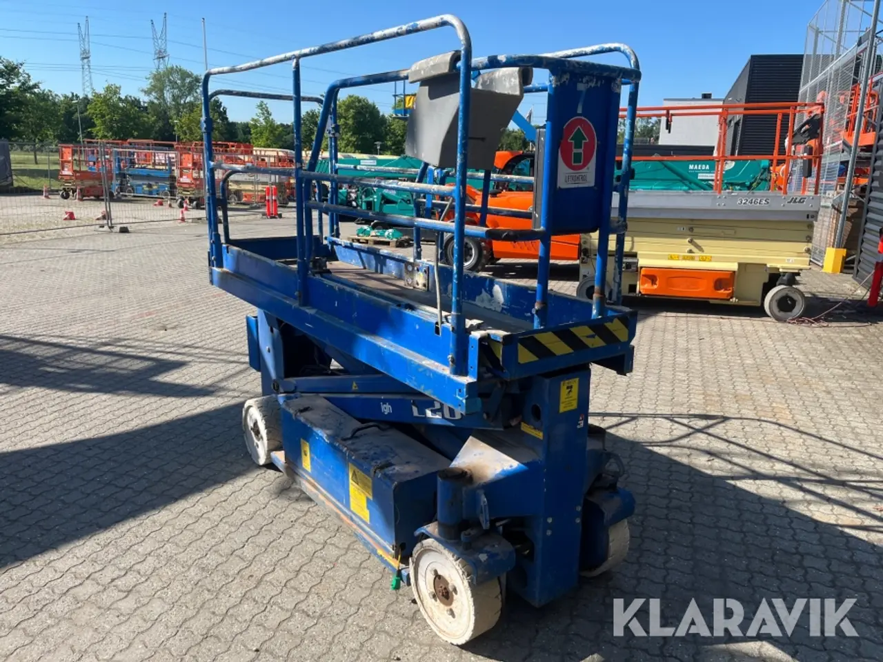 Billede 4 - Sakselift Upright SL20 8meter