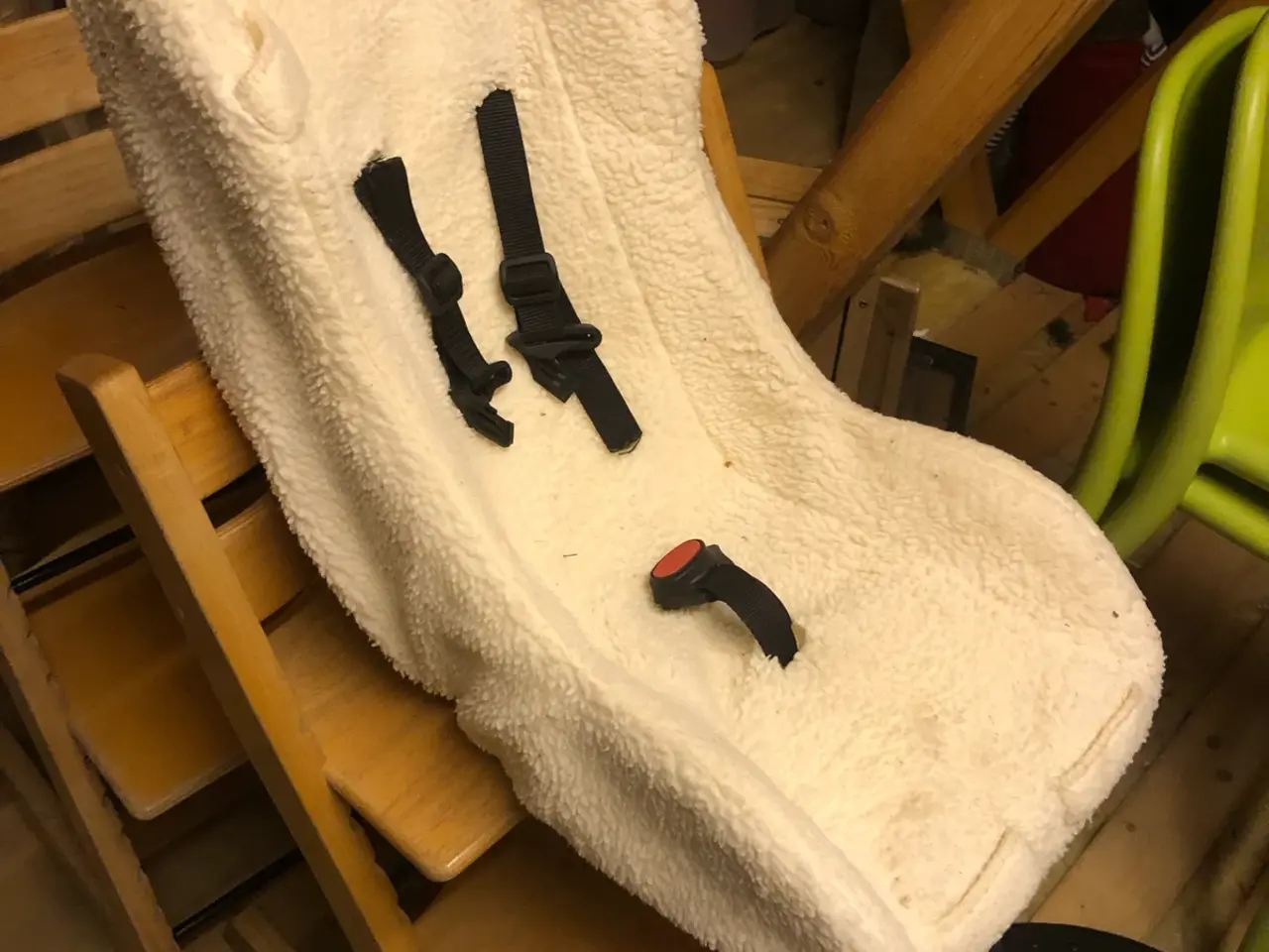 Billede 1 - Babyindsats til ladcykel 2 stk