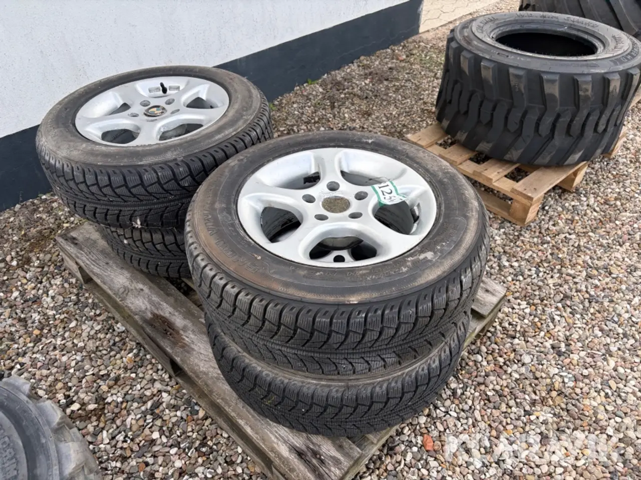Billede 4 - Dæk med fælge Nankang Snow Viva sv-1