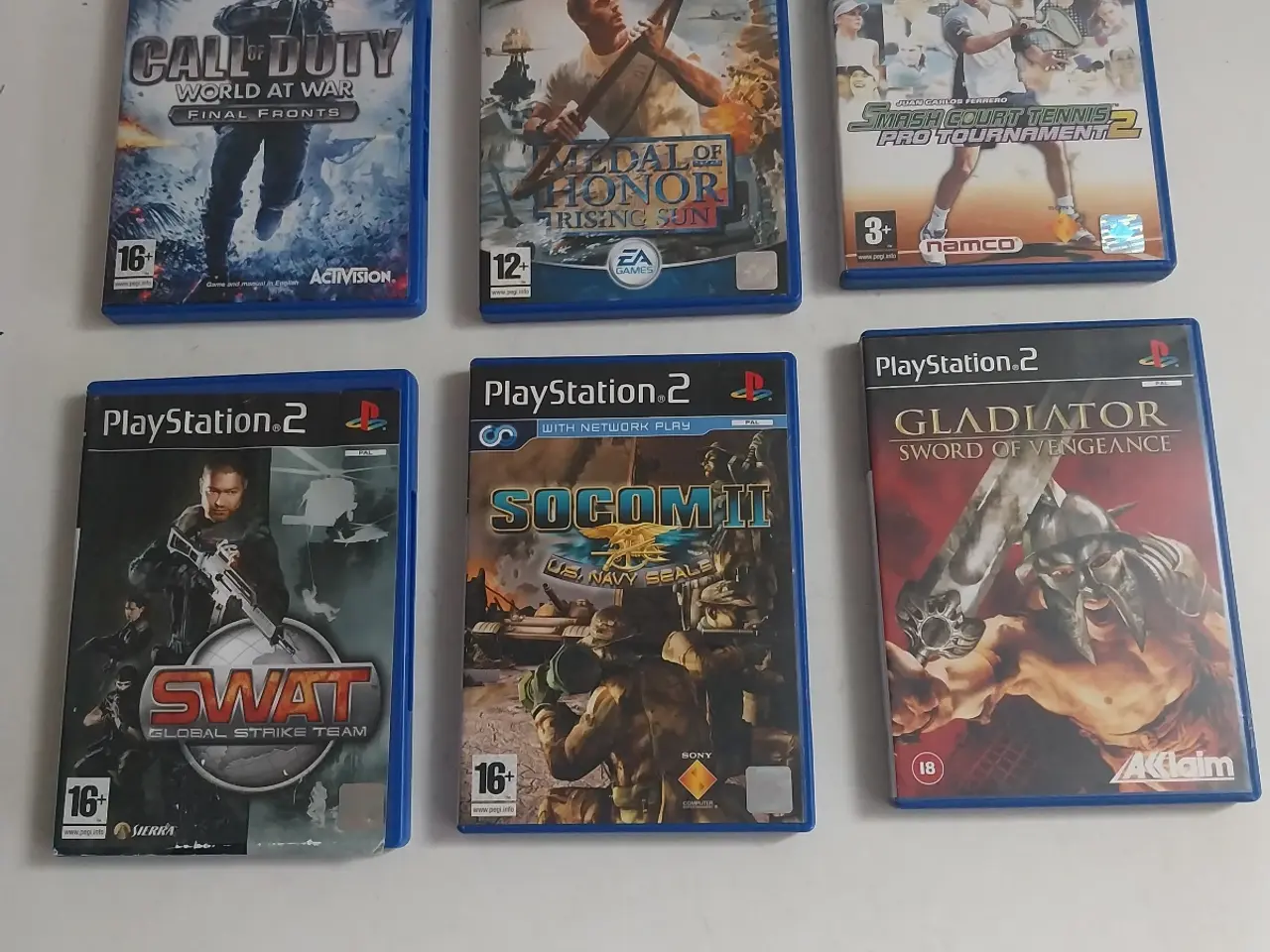Billede 1 - 6 spil til Playstation 2
