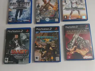6 spil til Playstation 2