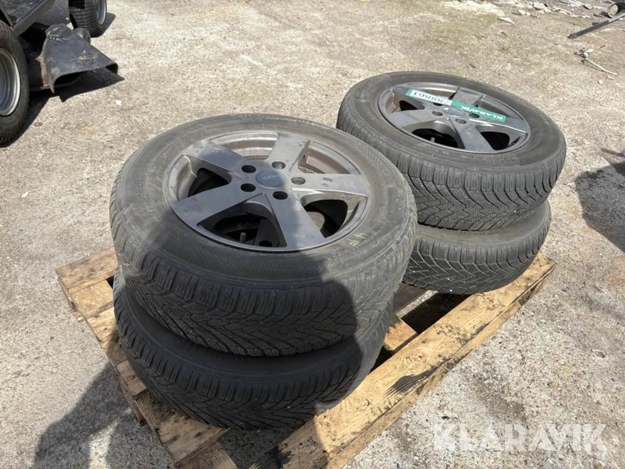 Billede 3 - Dæk Continental 195/65R15T - 4 styk