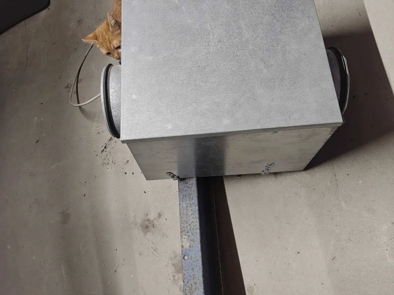 Billede 1 - Isoleret ventilation 