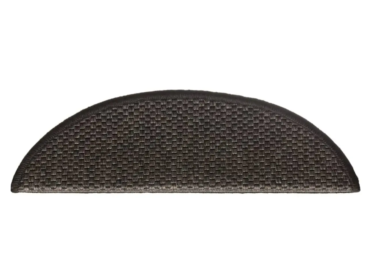 Billede 6 - Selvklæbende trappemåtter 15 stk. 56x17x3cm sisal-look antracit