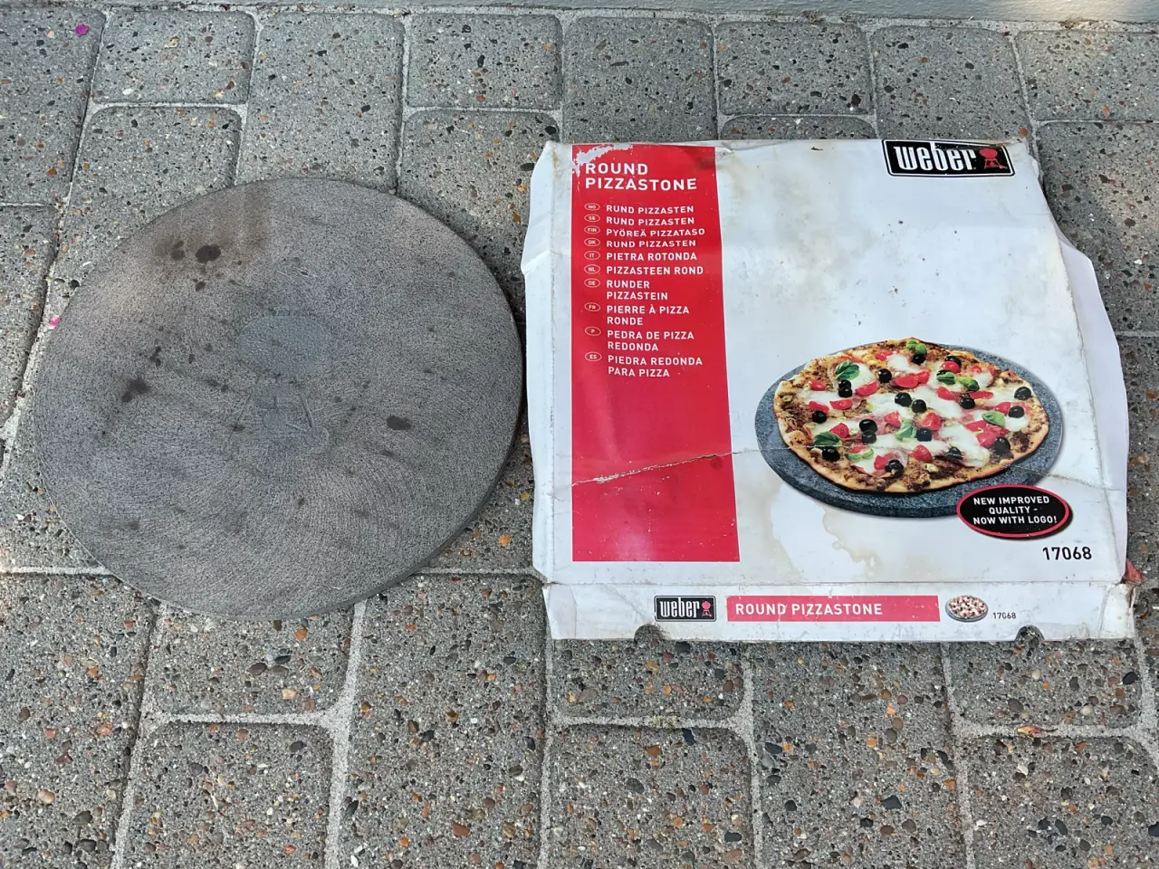 Billede 1 - WEBER Pizzasten 36 cm