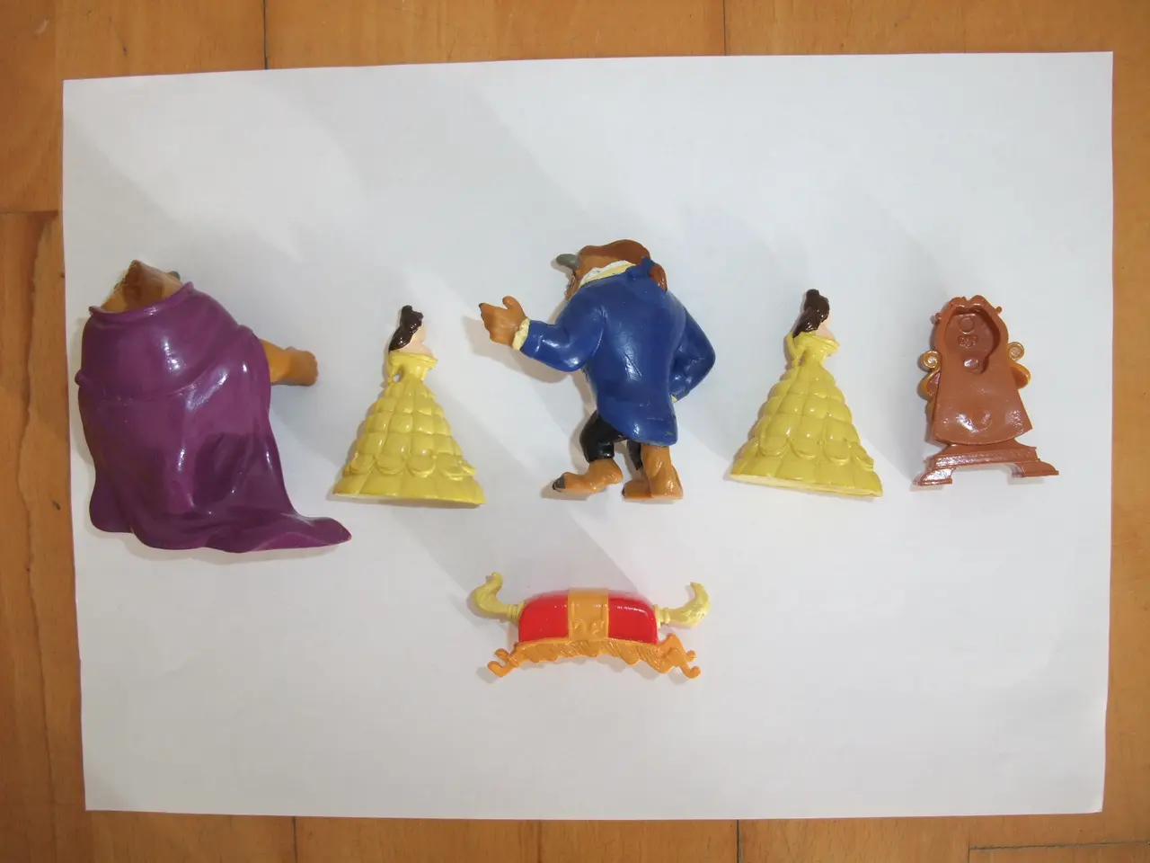 Billede 5 - Skønheden og udyret Figurer